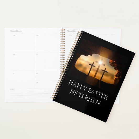 Gelukkig Pasen dat hij drie kruisen is Planner (Display)