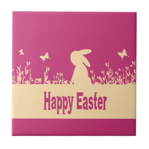 gelukkig Pasen, droomhaas Tegeltje