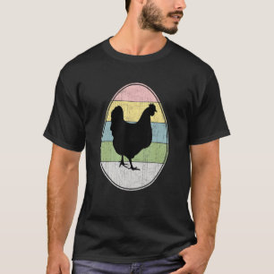 Gelukkig Pasen Ei Kip Grafisch Pasen Dag Kuiken T-shirt
