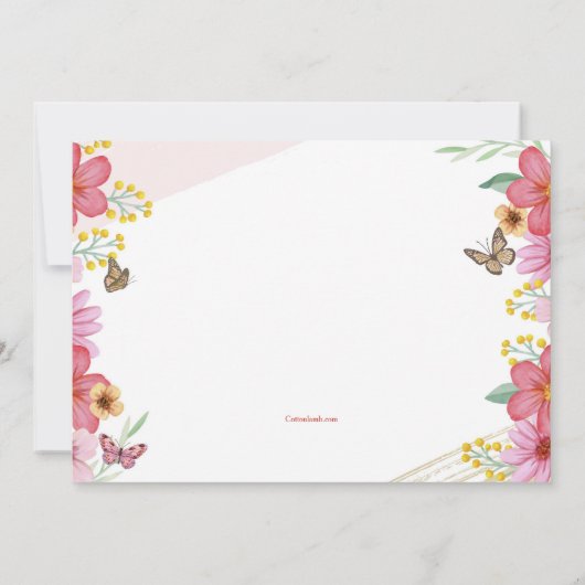 Gelukkig Pasen Engels / Griekse uitnodiging (Achterkant)