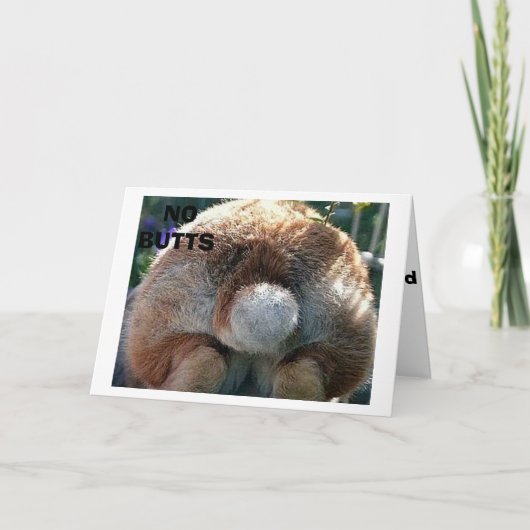 GELUKKIG PASEN / ER ZIJN GEEN KNOPEN OVER DEZE WEN FEESTDAGEN KAART (Voorkant)