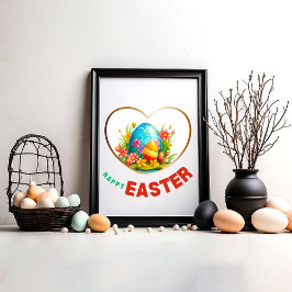 Gelukkig Pasen - Evenement Perfect Poster