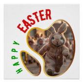 Gelukkig Pasen - Geloof Perfect Poster (Voorkant)