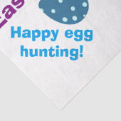 Gelukkig Pasen Gelukkig Ei Jacht Chick Eieren Tissuepapier (Detail)