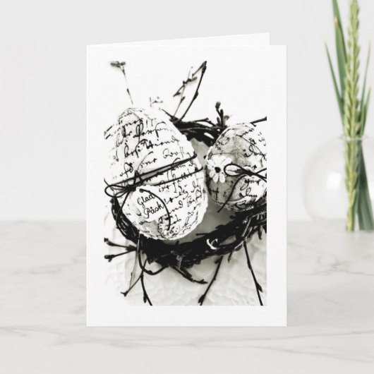 * GELUKKIG PASEN GELUKKIG VOORJAAR" BLIJ ALLES FEESTDAGEN KAART (Voorkant)