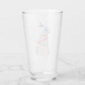 Gelukkig Pasen Glas (Achterkant)