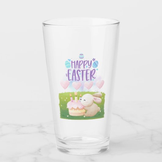 Gelukkig Pasen Glas (Voorkant)