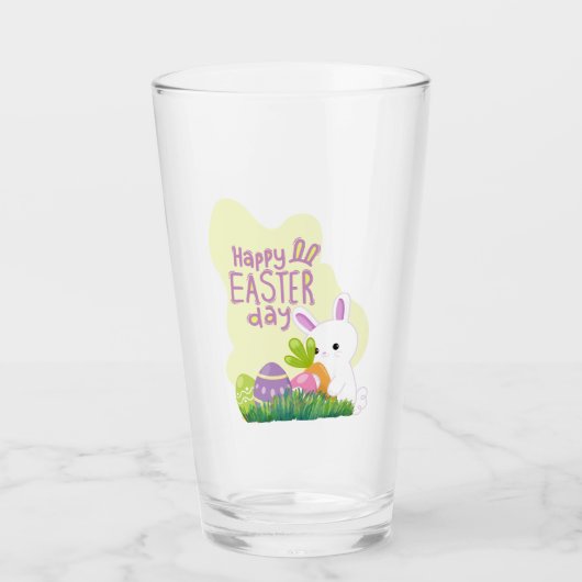Gelukkig Pasen Glas (Voorkant)