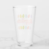 Gelukkig Pasen glas (Achterkant)