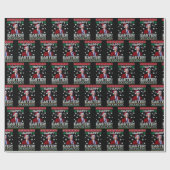 Gelukkig Pasen Grappig Joe Biden Kerstmis Cadeaupapier (Vlak)