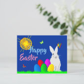 Gelukkig Pasen grappig one-of-a-kind Feestdagenkaart (Staand voorkant)
