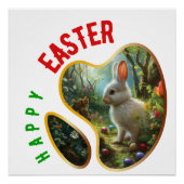 Gelukkig Pasen - Jongen Perfect Poster (Voorkant)