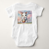 Gelukkig Pasen Jongen Romper (Achterkant)