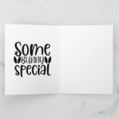 Gelukkig Pasen Kabouters Een Konijn Houdt Van Jou Kaart (Binnen)