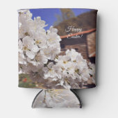 Gelukkig Pasen.Kersenbloesem Blikjeskoeler (Voorkant)