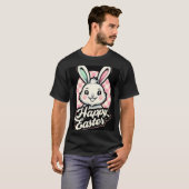 Gelukkig Pasen Klassieke T-shirt (Voorkant volledig)