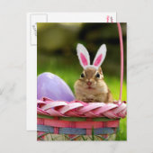 Gelukkig Pasen Kleine Chipmunk Feestdagenkaart (Voorkant / Achterkant)