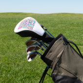 Gelukkig Pasen Konijn Coquette Strik Preppy Pasen Golfheadcover (Insitu)