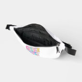 Gelukkig Pasen Konijn Coquette Strik Preppy Pasen  Heuptasje (Open)