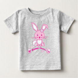 Gelukkig Pasen konijn eieren t-shirt