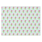 Gelukkig Pasen Konijn en Eieren Tafelkleed (Voorkant (Horizontaal))