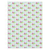 Gelukkig Pasen Konijn en Eieren Tafelkleed (Voorkant)