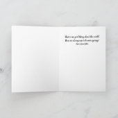 Gelukkig Pasen Konijn Kaart (Binnen)