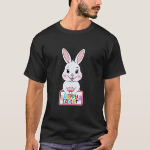 Gelukkig Pasen Konijn Konijn Paasei Voor Docent A T-shirt