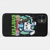 Gelukkig Pasen Konijn Pixel Game  Case-Mate iPhone Case (Achterkant (horizontaal))