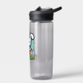 Gelukkig Pasen Konijn Pixel Game  Waterfles (Links)