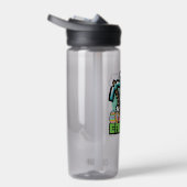 Gelukkig Pasen Konijn Pixel Game  Waterfles (Rechts)