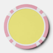 "GELUKKIG PASEN" KONIJNTJES POKER CHIPS (Achterkant)