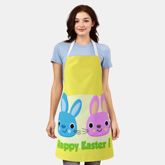 "GELUKKIG PASEN" KONIJNTJES SCHORT (Gedragen)