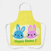 "GELUKKIG PASEN" KONIJNTJES SCHORT (Voorkant)