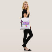 gelukkig pasen kruis tote tas (Op model)