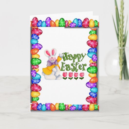 GELUKKIG *PASEN* *LENTE* *ALLES* MET PASEN KAART (Voorkant)