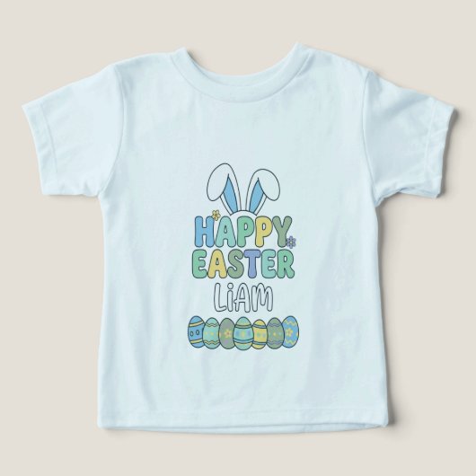 Gelukkig Pasen Liam Peuter T-Shirt (Design voorkant)