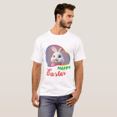 Gelukkig Pasen - Liefde Chocolade T-shirt (Voorkant volledig)
