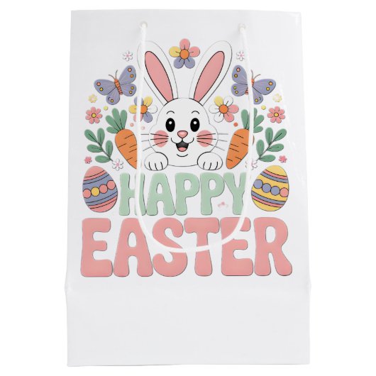 GELUKKIG PASEN MEDIUM CADEAUZAKJE (Achterkant)