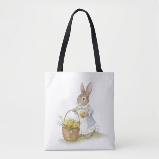 Gelukkig Pasen met Peter Rabbit Tote Bag (Voorkant)