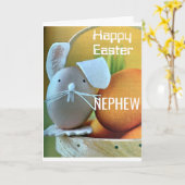 *** GELUKKIG PASEN NEEFJE *** JE BENT EEN GOED EI! KAART (Gele Bloem)