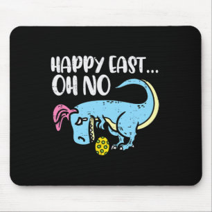 Gelukkig Pasen Oh Nee Trex Ei Grappig Pasen Dinosa Muismat