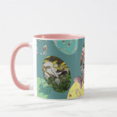 Gelukkig Pasen, Paaseieren met 3 foto's Mok (Links)