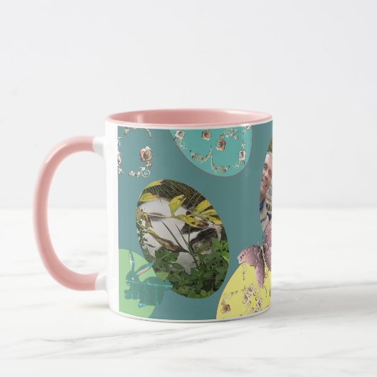 Gelukkig Pasen, Paaseieren met 3 foto's Mok (Links)