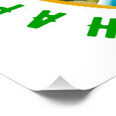 Gelukkig Pasen - Paaseiland Perfect Poster (Hoek)