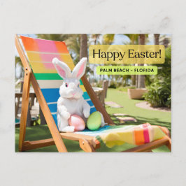 Gelukkig Pasen Palm Beach Briefkaart