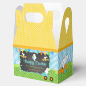 Gelukkig Pasen Party Little Bunny Favor Box Bedankdoosjes (Geopend)