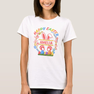 Gelukkig Pasen Persoonlijk T-shirt