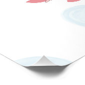 Gelukkig Pasen Poster – Knuffel Kuiken op Ei (Hoek)