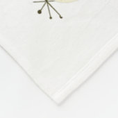 Gelukkig Pasen Retro Mid Century Moderne Stijl Kon Fleece Deken (Hoek)